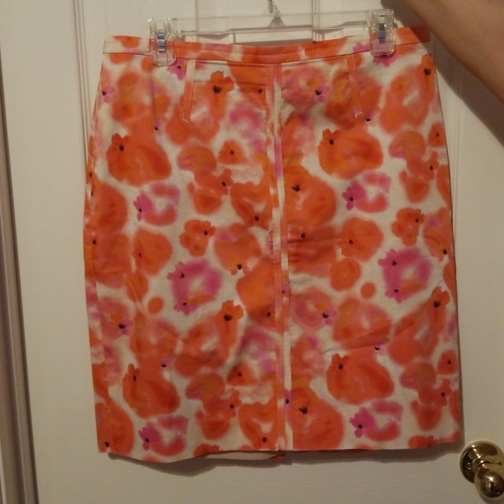 Ann Taylor Coral Skirt
